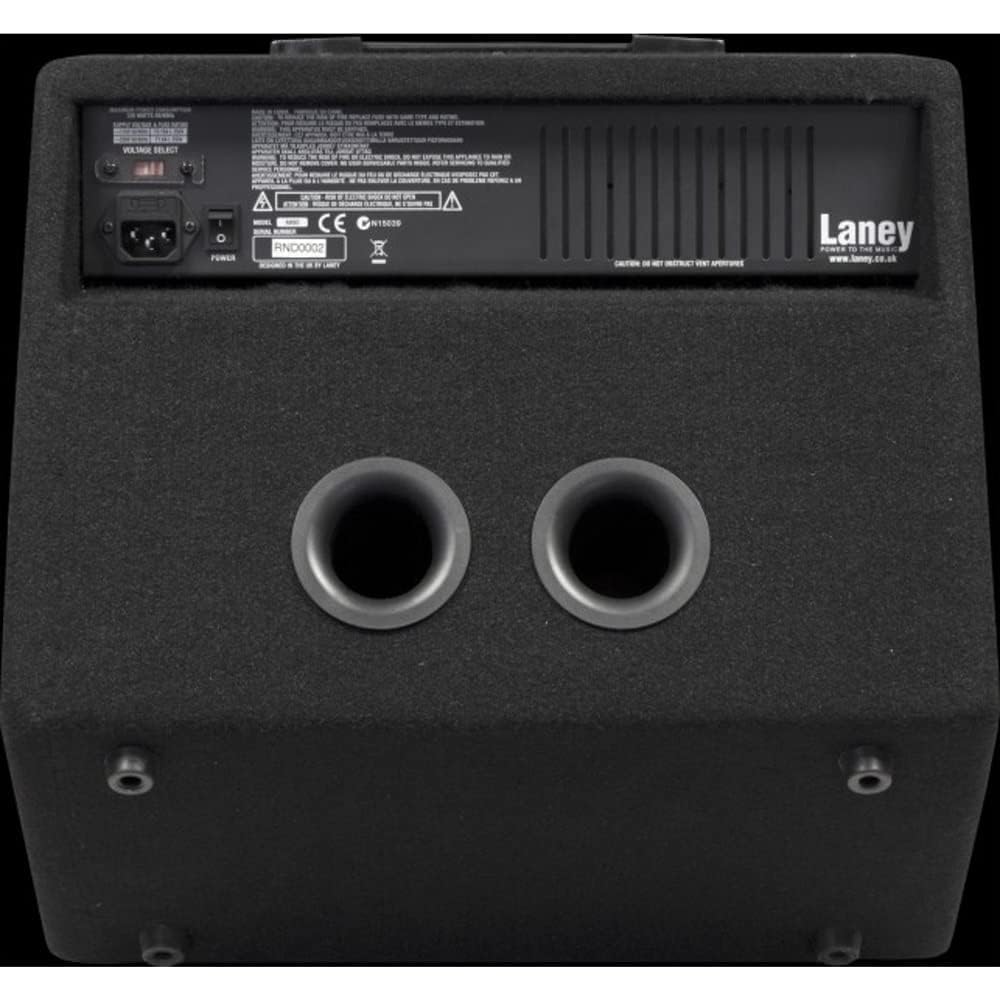 Laney AUDIOHUB Series AH80 - Multi-Input Combo Amp - 80W - 10 inch Woofer plus Horn, Black