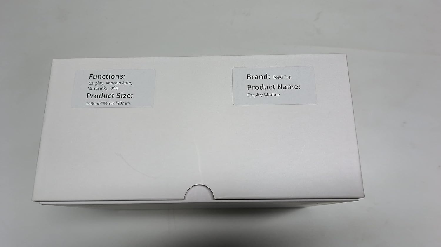 Road Top Wireless Carplay Android Auto Retrofit Kit for Audi A3 2013-2018 Year, Carplay Retrofit Kit Decoder, Support Mirror Link, Reverse Camera, Navigation