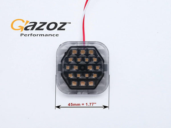 GAZOZ PERFORMANCE Overhead Trunk Lift Gate LED Lights Lamp Kit W/Harness Compatible with 2012-2023 Crosstrek Gen1 Gen2 (XV) Impreza