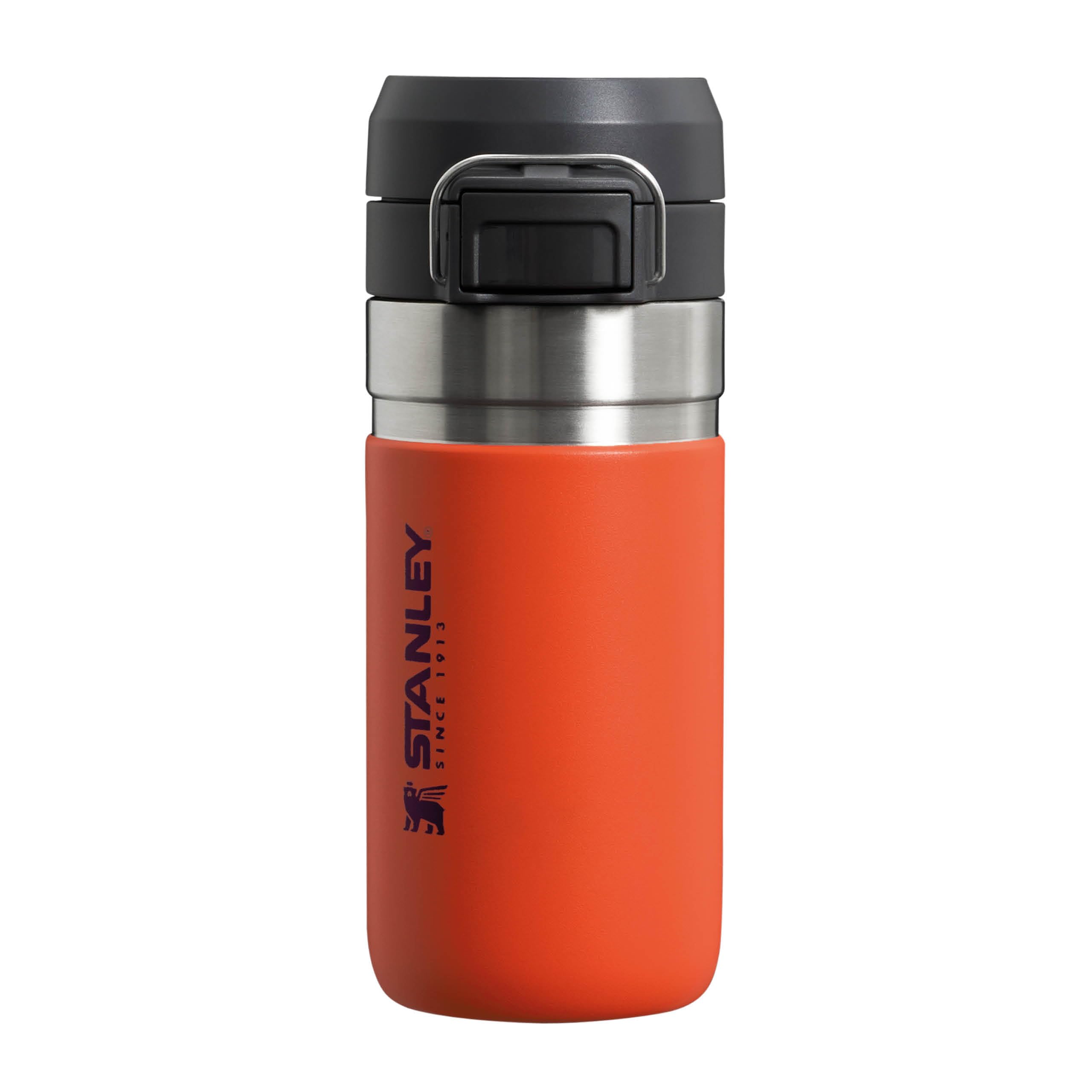 STANLEY Quick Flip Stainless Steel Water Bottle 0.47L - Keeps Cold For 7 Hours - Leakproof - BPA-Free Thermal Flask - Dishwasher Safe - Cup Holder Compatible