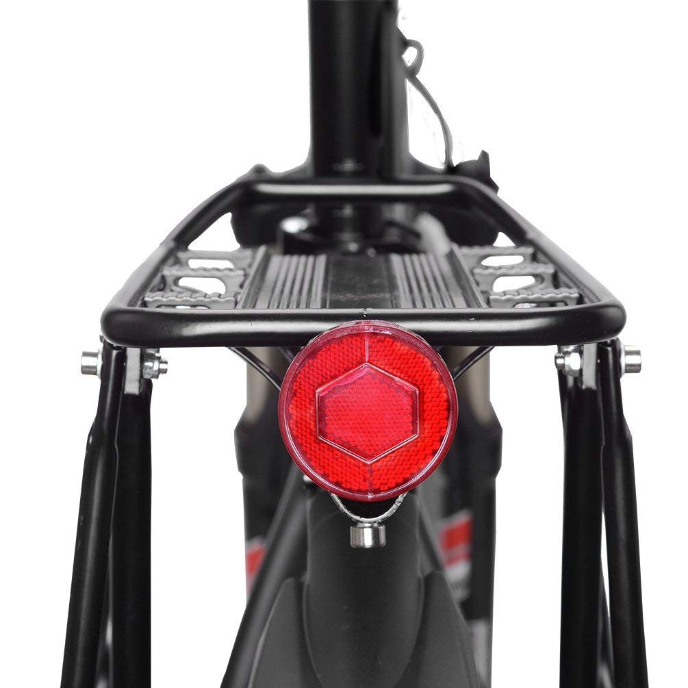 ROCKBROS Bike Pannier Rack Rear Bike Rack Mountain Bike Rack Bicycle Rear Rack Carrier with Reflector Adjustable Bike Luggage Cargo Quick Release