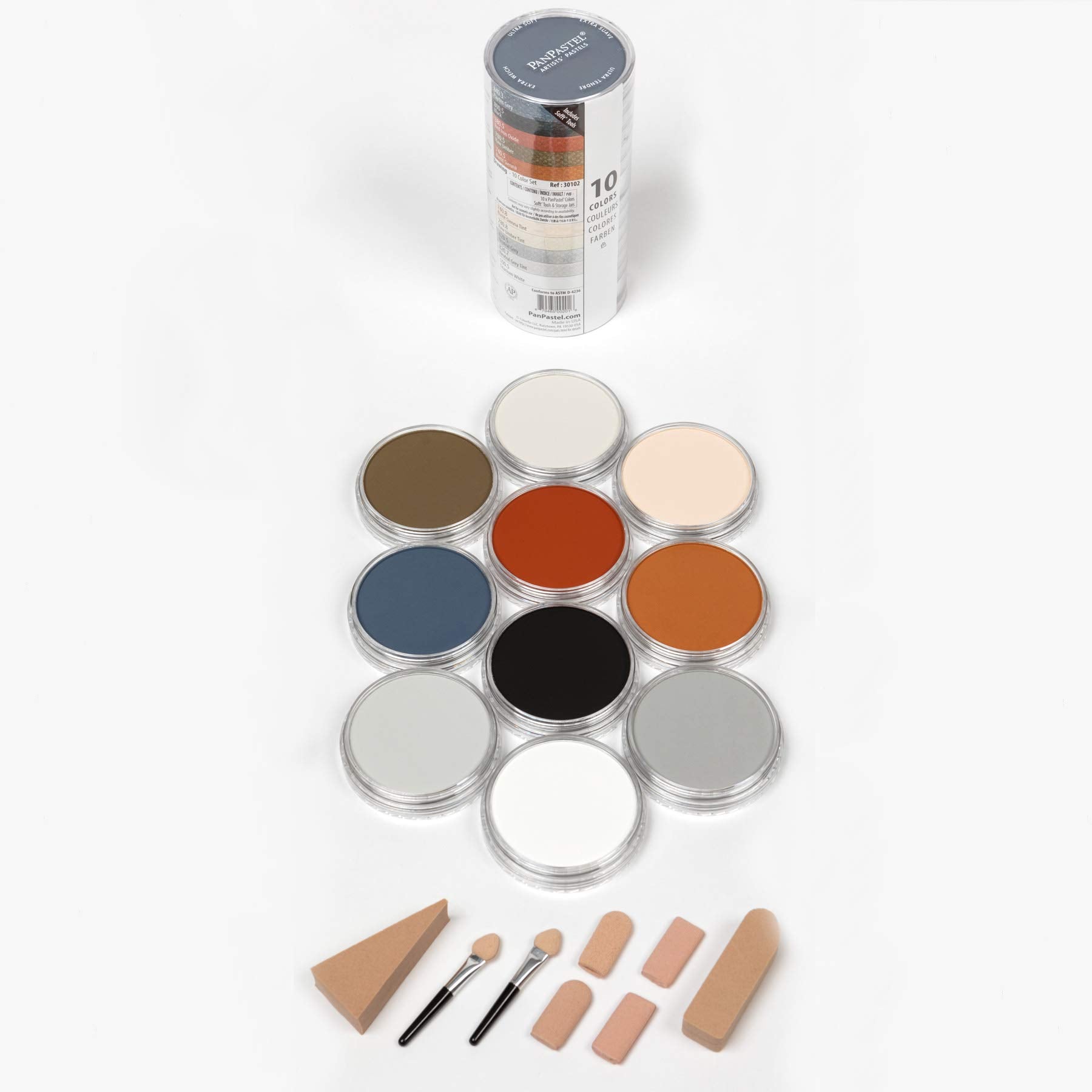 PanPastel 10 Colour Set - Drawing Set