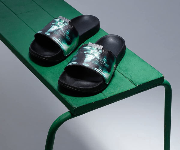 PUMA Unisex's Mapf1 Graphic Leadcat FTR Slide Sandal