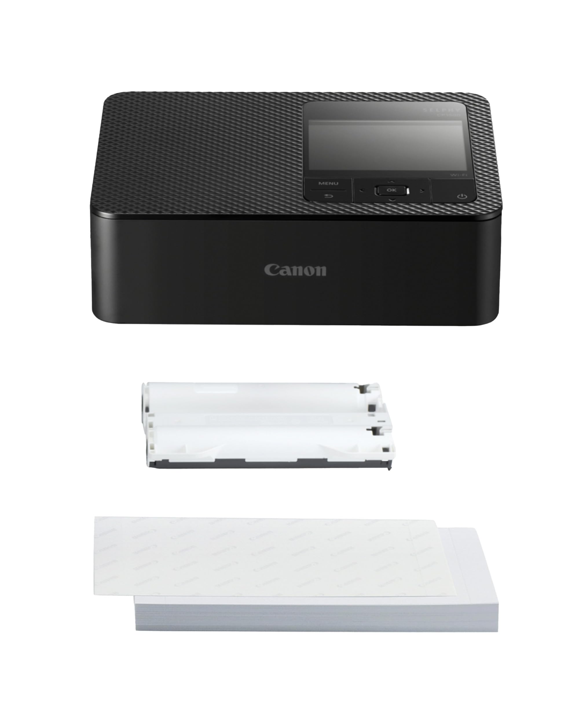 Canon SELPHY CP1500 Compact Photo Printer – Wireless Printing, Long-Lasting Prints, USB-C & SD Card Connectivity – Ideal for Scrapbooks & Photo Albums, White GB