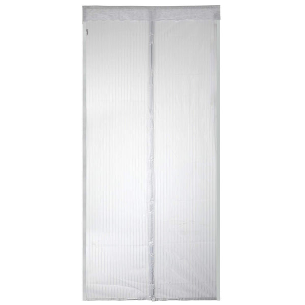 EXTSUD Magnetic Fly Screen Door Keep Insects Out Mosquito Door Screen Easy to Install without Drilling Top-to-Bottom Seal Automatically for Balcony Sliding Living Room Children's Room, 90x210 cm