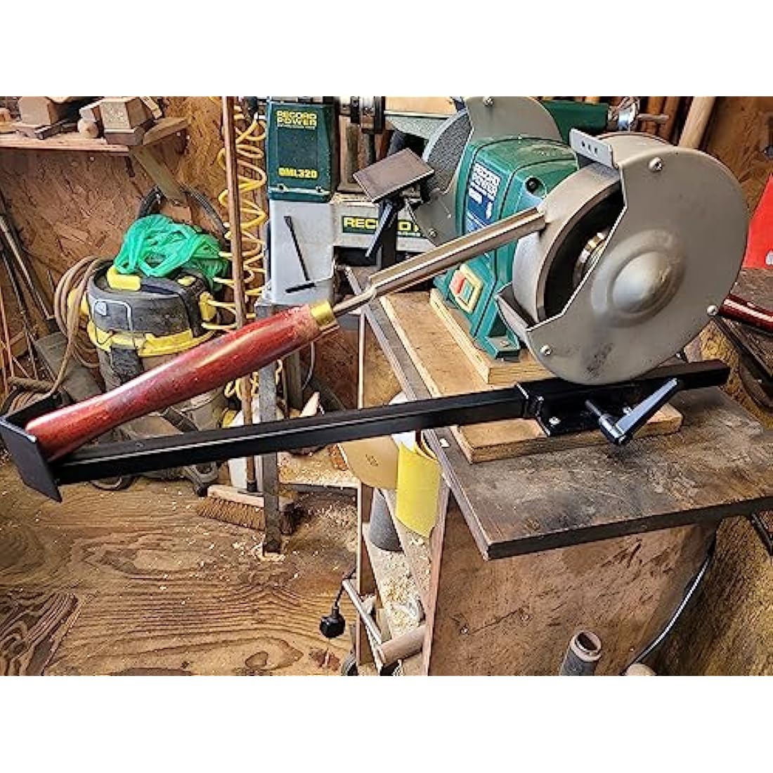 Gouge Chisel Sharpening Jig for Wood Lathe Woodturning chisels for Bench Grinder