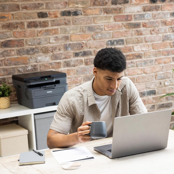 Brother HL-L2400DW Mono Laser Printer |Single function | Automatic 2-sided print |A4 |UK Plug