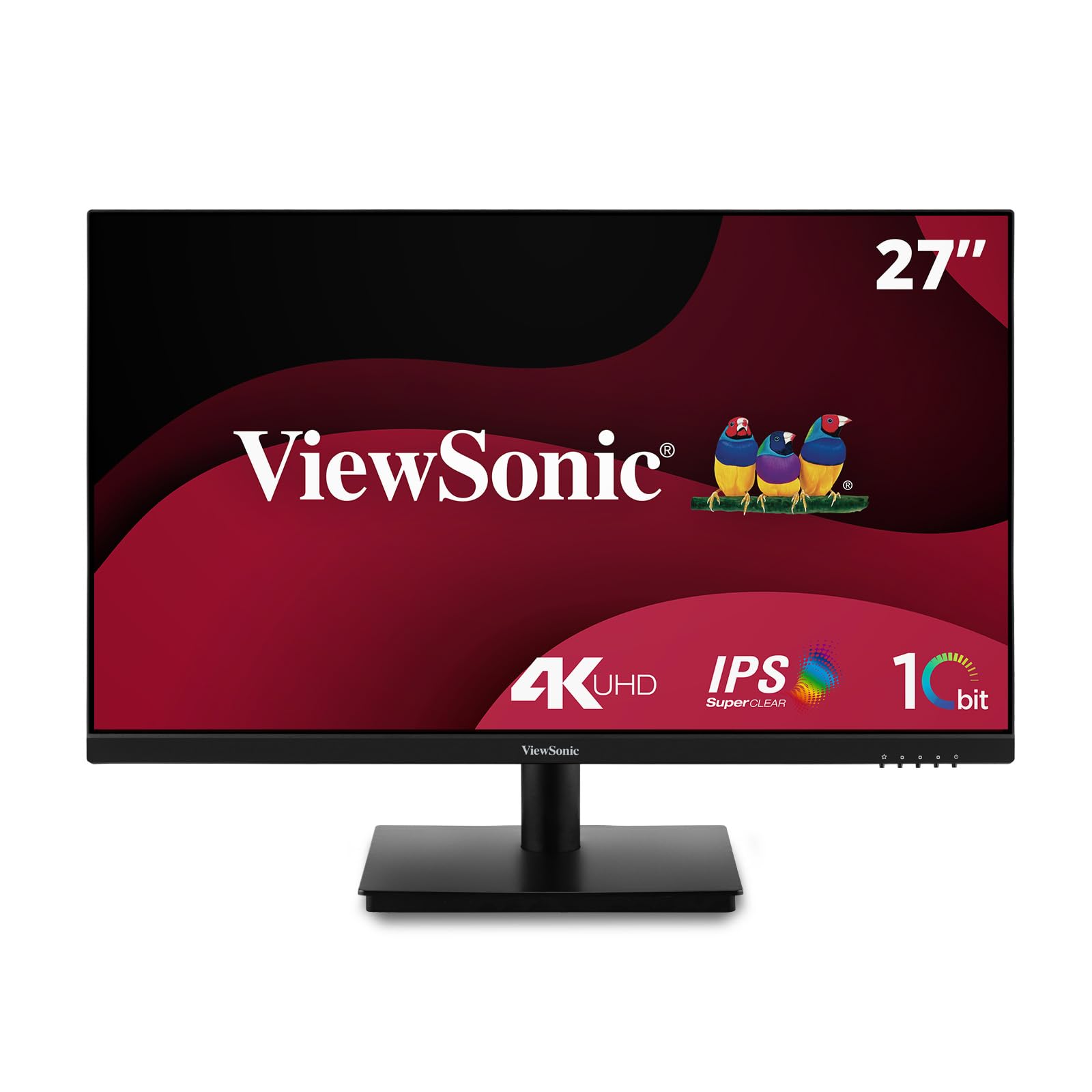 ViewSonic VA3209-2K-MHD 32-inch 2K QHD IPS Monitor, 75Hz VRR, HDR10, with HDMI, DisplayPort, Integrated Speakers