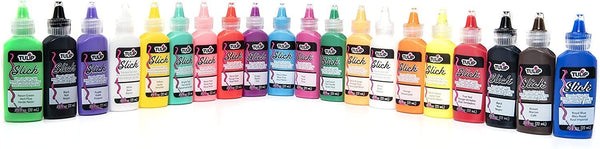 I Love To Create Tulip Dimensional Fabric Paint Set, Multi-Colour, 22 ml (Pack of 20)