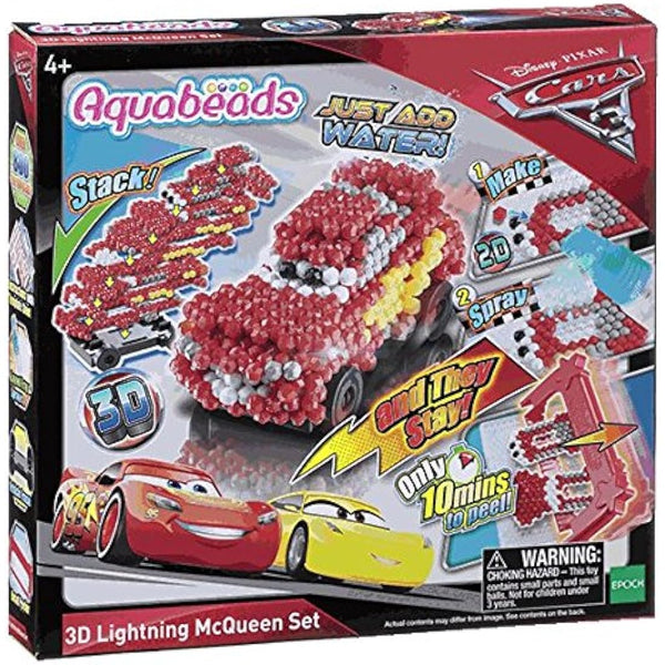 Aquabeads Disney Cars 3 3D Lightning McQueen Set