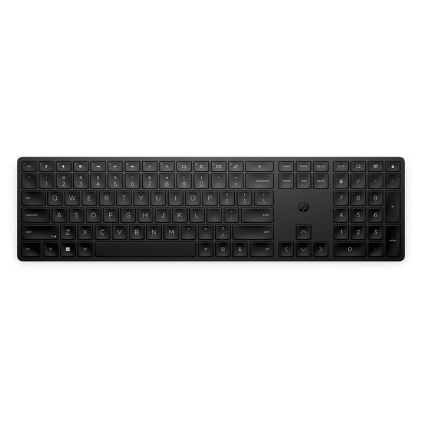 HP 460 Multi-Device Bluetooth Keyboard | Compatible with Chrome, PC or Mac | Bluetooth | Connect up to 3 Devices | Quick Switch Button | 12 Programmable Shortcut Keys | Up to 24 Months Battery | Black