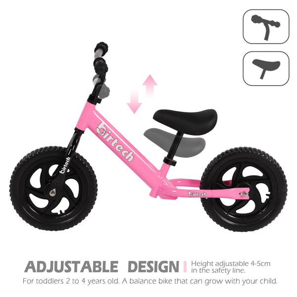 Balance Bike for Toddlers, Kids - 2, 3, 4 Year Olds, Bicycle Toys for 1 Year Old Boys Girls, No Pedal Training Bicycle Toddler Bike