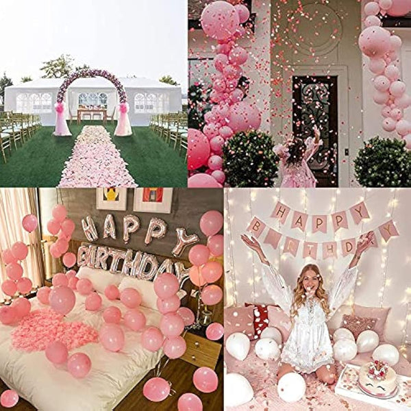 4000pcs Rose Petals for Weddings, Silk Rose Petals, Insipid Artificial Silk Flower Petals, Decoration Petal Flower Confetti for Valentine's Day, Aisle Wedding, Bed, Party, Table (White)