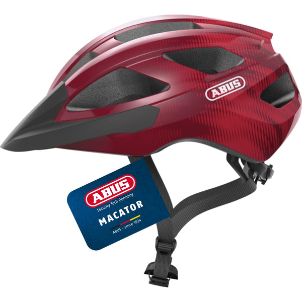 ABUS Macator Racing Bike Helmet - Sporty Bicycle Helmet for Beginners - for Women and Men