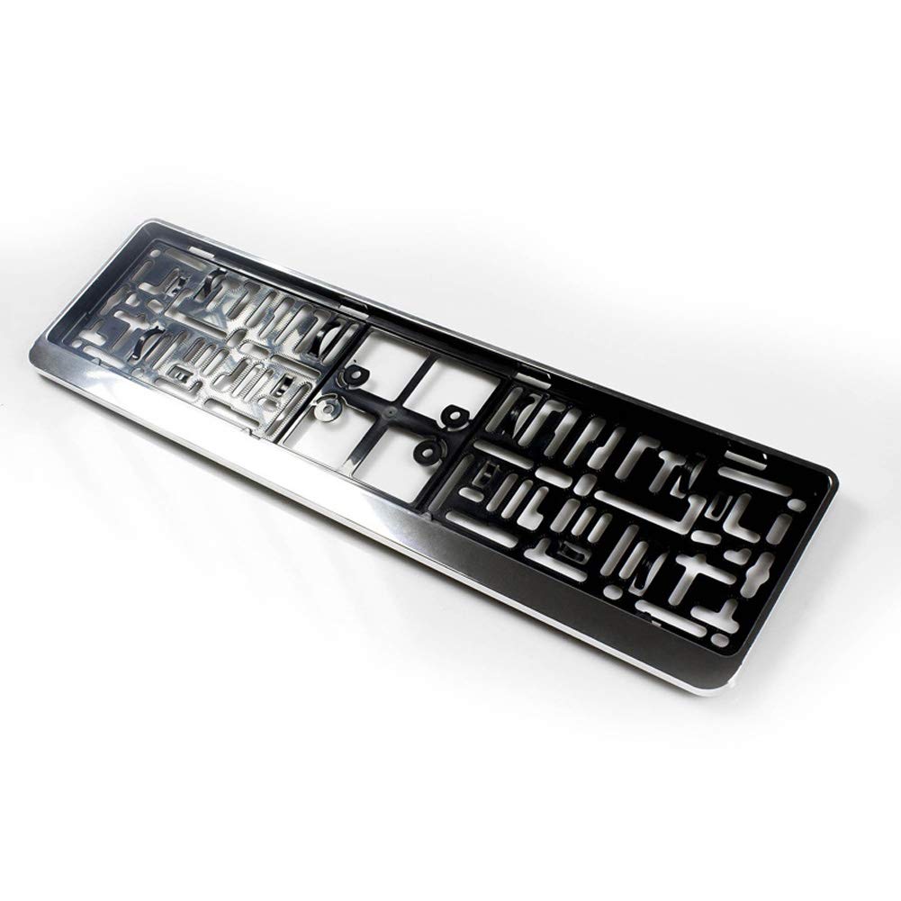 AUTO-STYLE Synthetic license plate holder 'Click' 52x11cm Carbon-Look