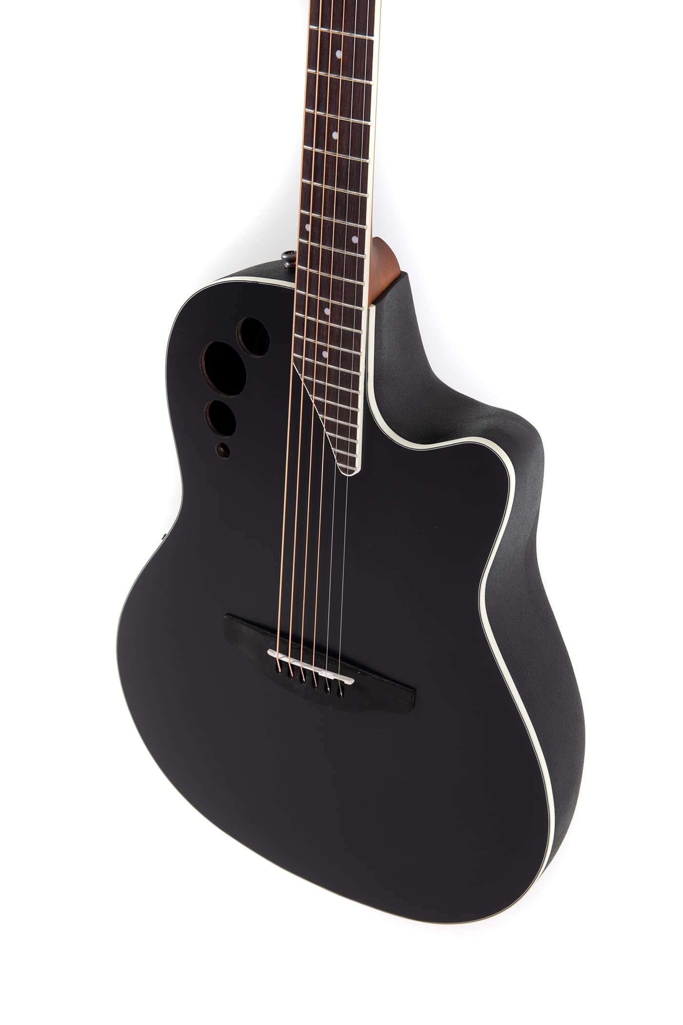 Applause E Akustikgitarre Elite AE44 Mis Cutaway black satin AE44-5S Mid