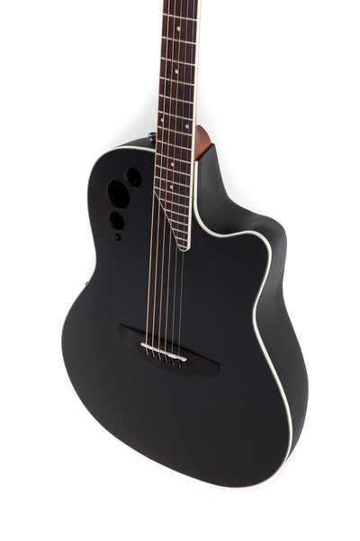 Applause E Akustikgitarre Elite AE44 Mis Cutaway black satin AE44-5S Mid