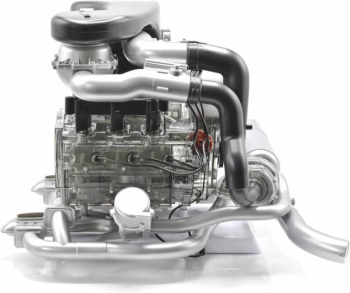 Porsche 911 Turbomotor: Bauen Sie Ihr eigenes 6-Zylinder-Motormodell