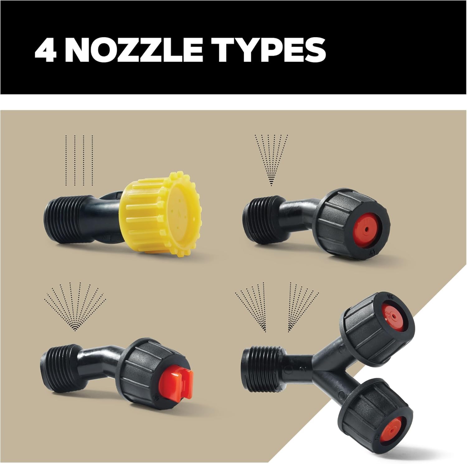 Oregon Backpack Sprayer with Lance and 4 Adjustable Spray Nozzle, Suitable For Pesticide, Lawn Feed, Weed and Moss Killer, Reliable Outdoor Garden & Lawn Care, Knapsack Sprayer Garden Tool, 16 Litres