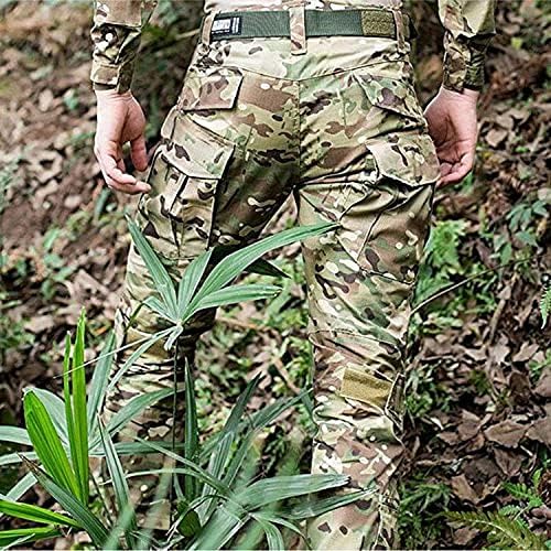 H Welt EU Mens Military Pants with Knee Pads for Strategy Game Airsoft Paintball Shooting Combat