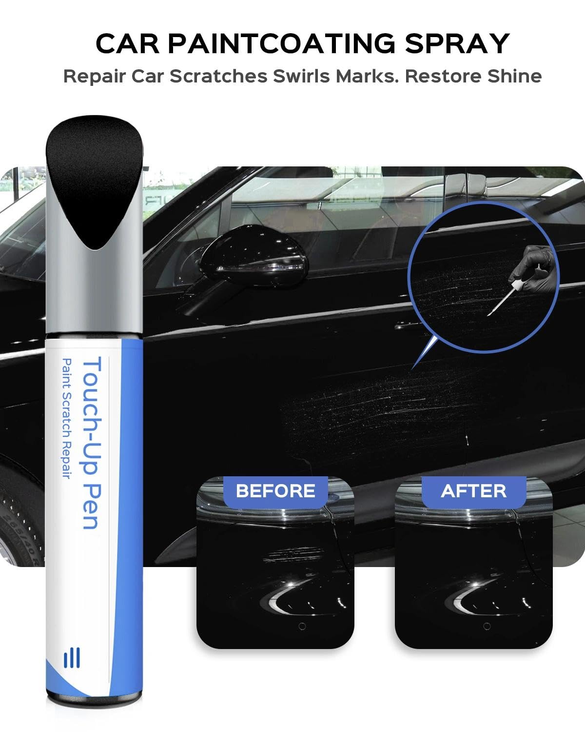 (84A/G) Guards Red Touch-Up Paint For Porsche – Exact Match For Chips And Scratches