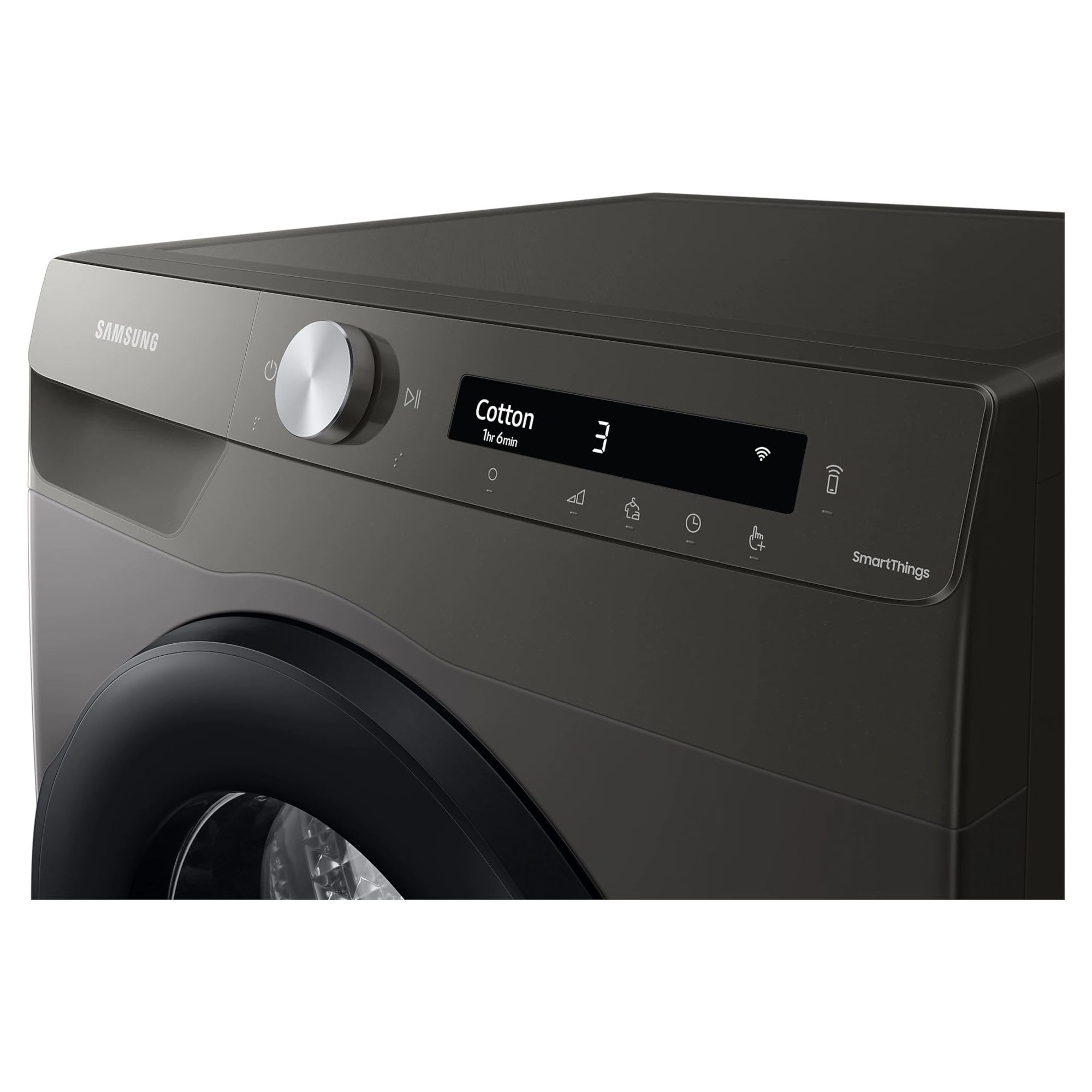Samsung Series 5 DV80CGC0A0ABEU with OptimalDry and SmartThings, Heat Pump Tumble Dryer, 8kg