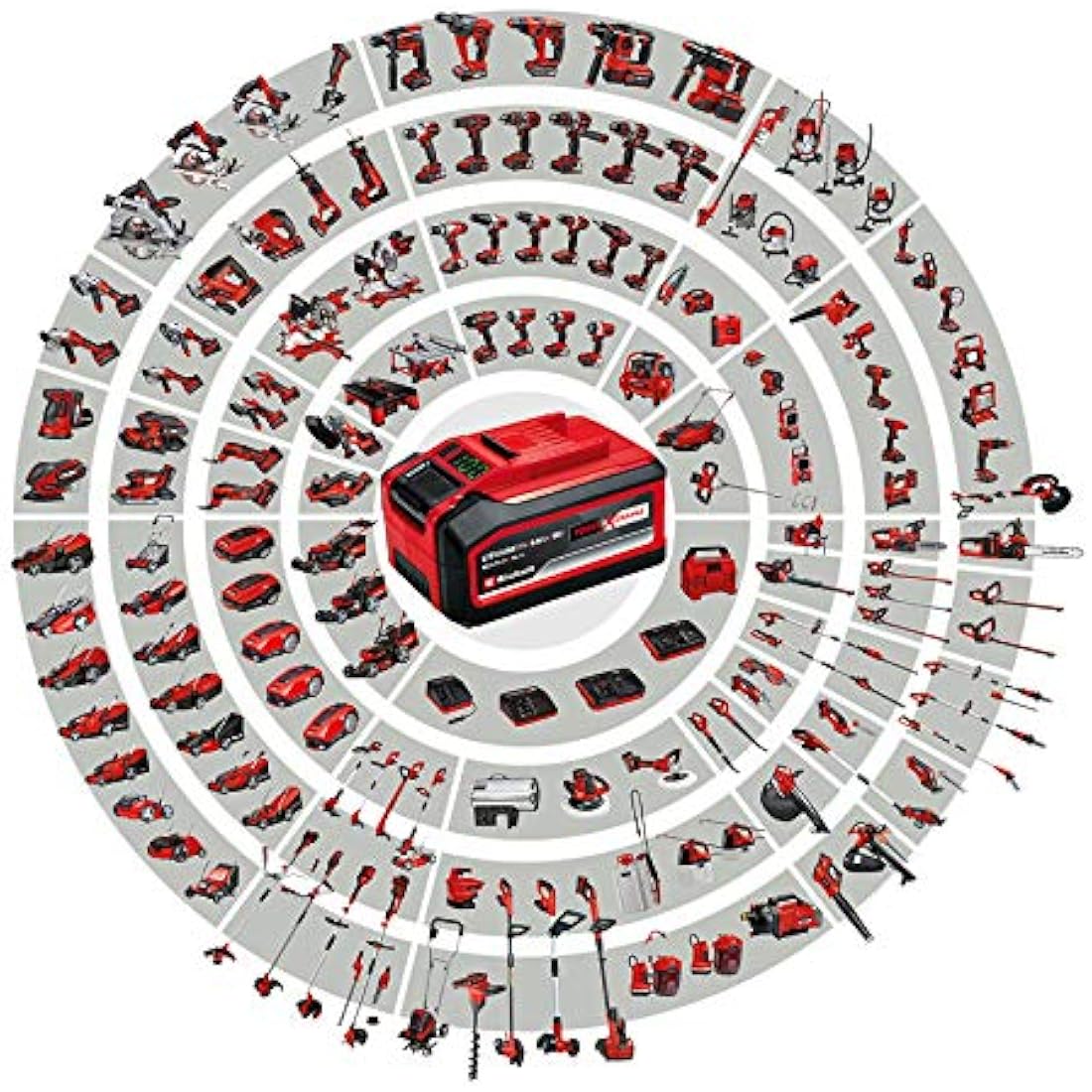 Einhell Power X-Change 18/30 Cordless Lawnmower - 18V, Brushless Motor, 30cm Cutting Width, 25L Grass Box, 3 Cutting Heights - GE-CM 18/30 Li Solo Battery Lawn Mower (Battery Not Included)