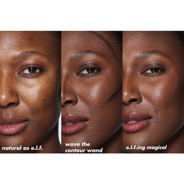 e.l.f. Halo Glow Contour Beauty Wand, Liquid Contour Wand For A Naturally Sculpted Look, Buildable Formula, Vegan & Cruelty-free, Deep/Rich