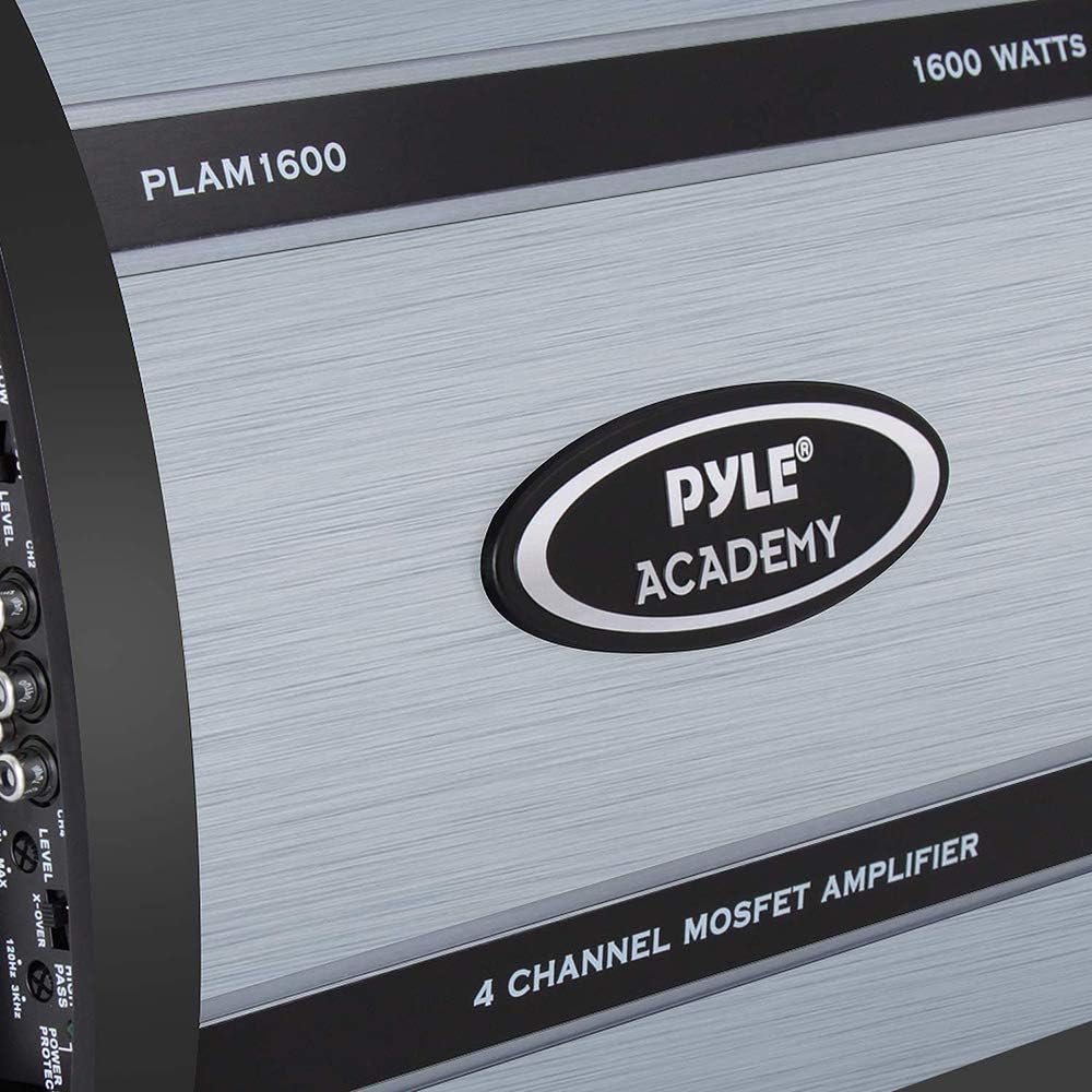 Pyle PLAM1600 1600W 4 Channel Bridgeable Amplifier