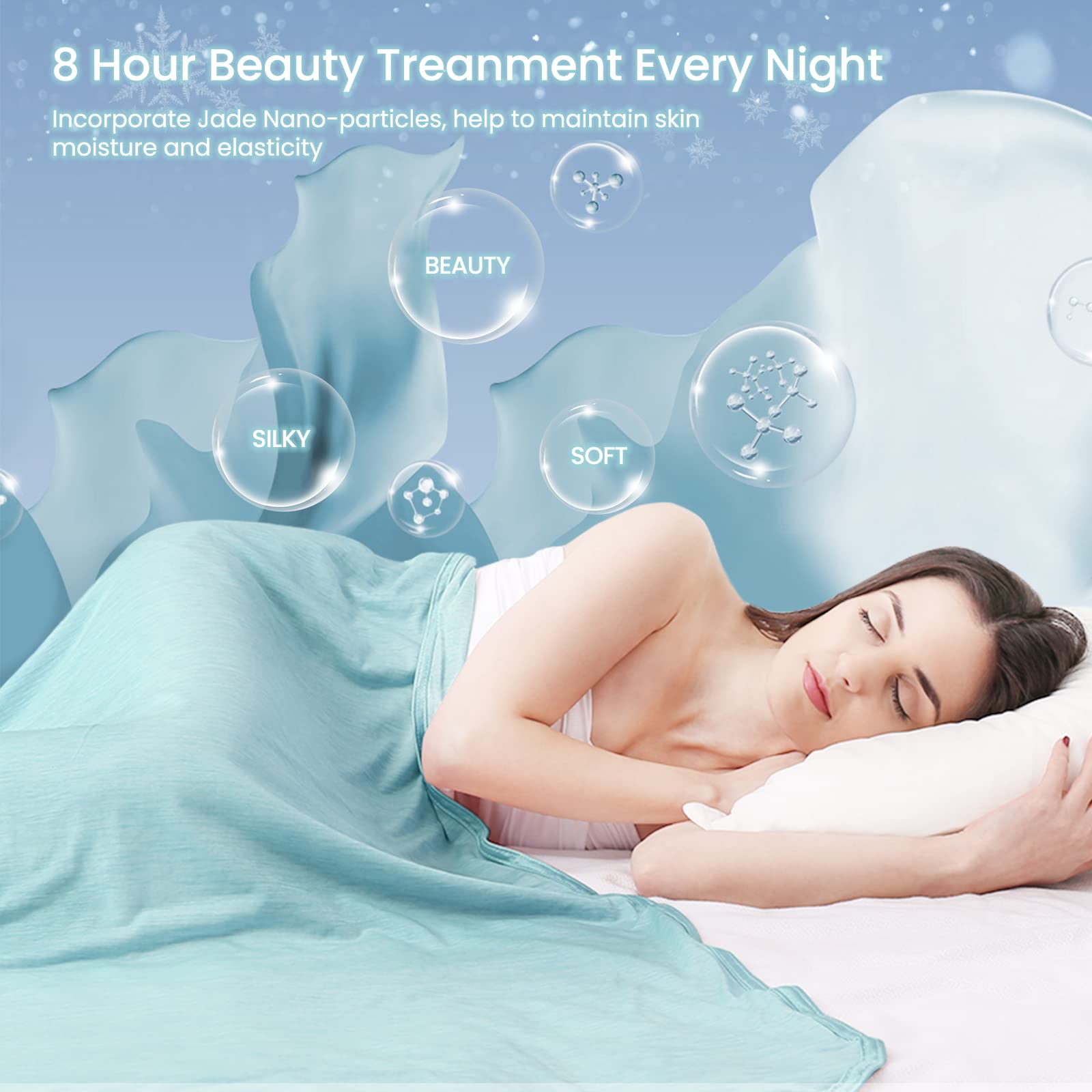 Elegear Cooling Blanket for Night Sweats, Q-Max 0.5 Arc-Chill Summer Cool Fiber Throw for Bed Sofa Chair Travel Adult Kids Hot Sleeper, Comfort, Lightweight, Twin/Double, 150x200cm, Gray