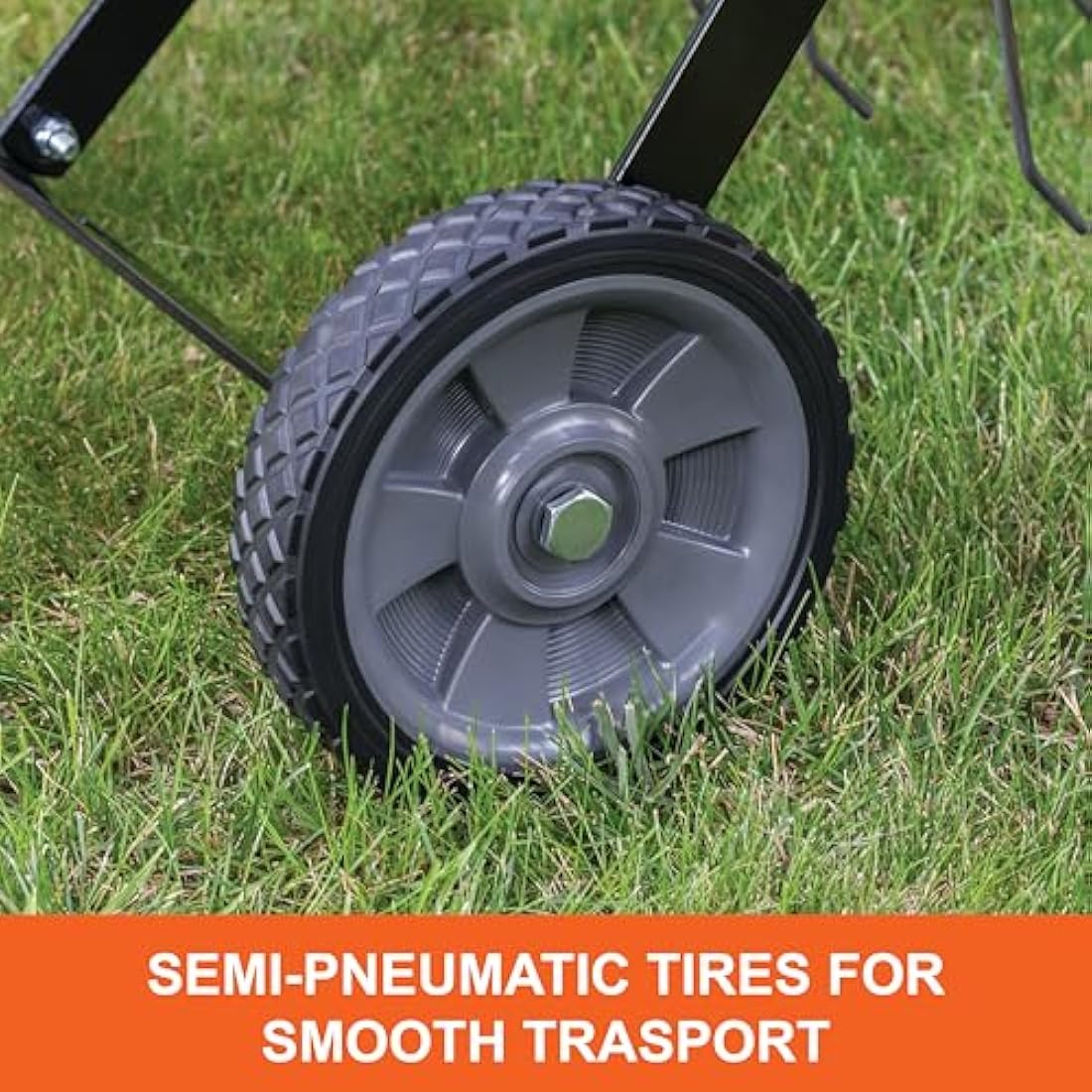 Agri-Fab AG45-0294 40-inch Working Width Spring-Tine Dethatcher - Black