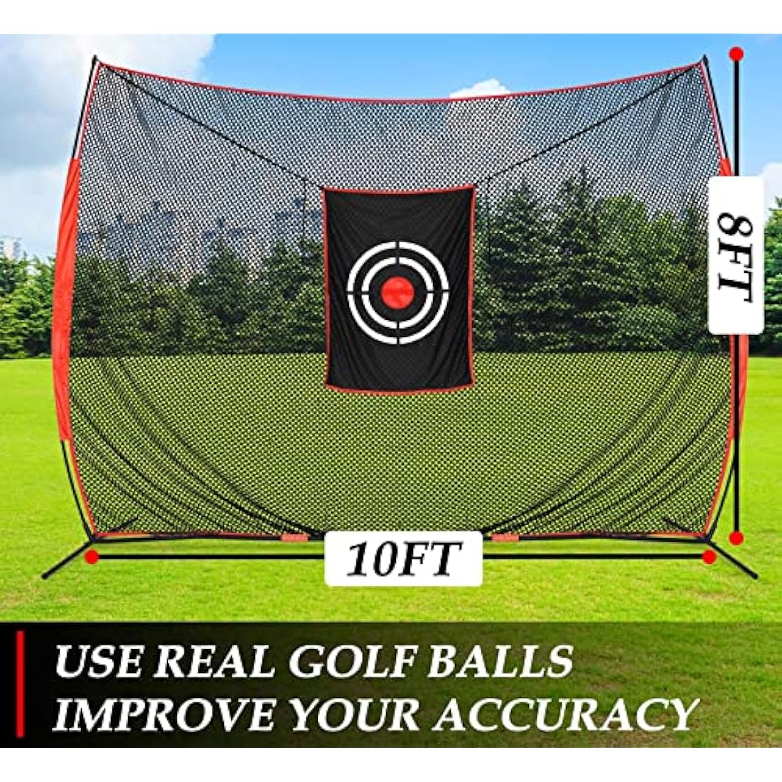 KAIDIDA Golf Nets: Golf Driving Practice Net Hitting Swing Chipping for Backyard Garden