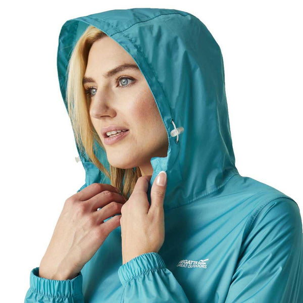 Regatta Mens Waterproof Pack-it III Jacket Breathable Lightweight Windproof Stuff Sack