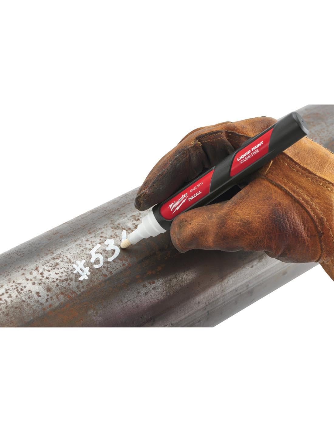 Milwaukee MHT48223711 INKZALLTM Liquid Paint Marker White