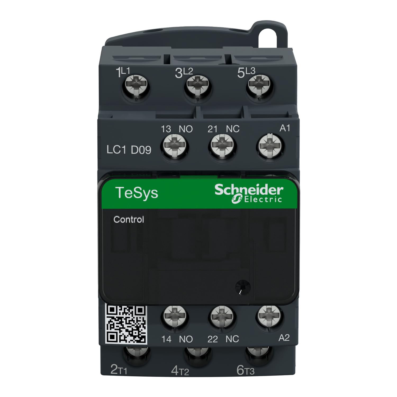 Schneider Electric, TeSys D contactor - 3P(3 NO) - AC-3 - <= 440 V 38 A - 230 V AC 50/60 Hz coil, LC1D38P7