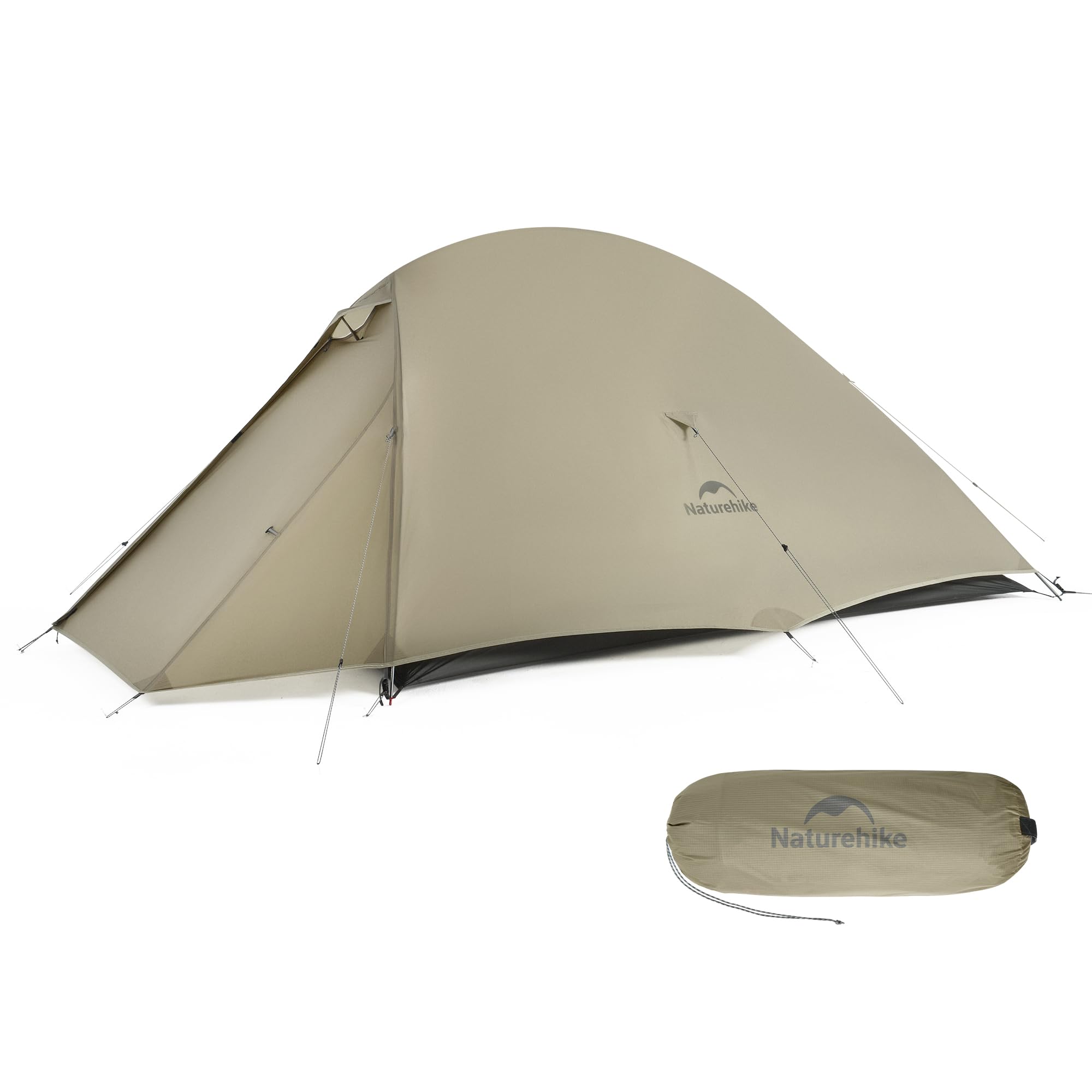 Naturehike Cloud up 2 Camping Tent 2 Man Backpacking Tent 3-4 Season Wild Country Tent Lightweight Dome Tent