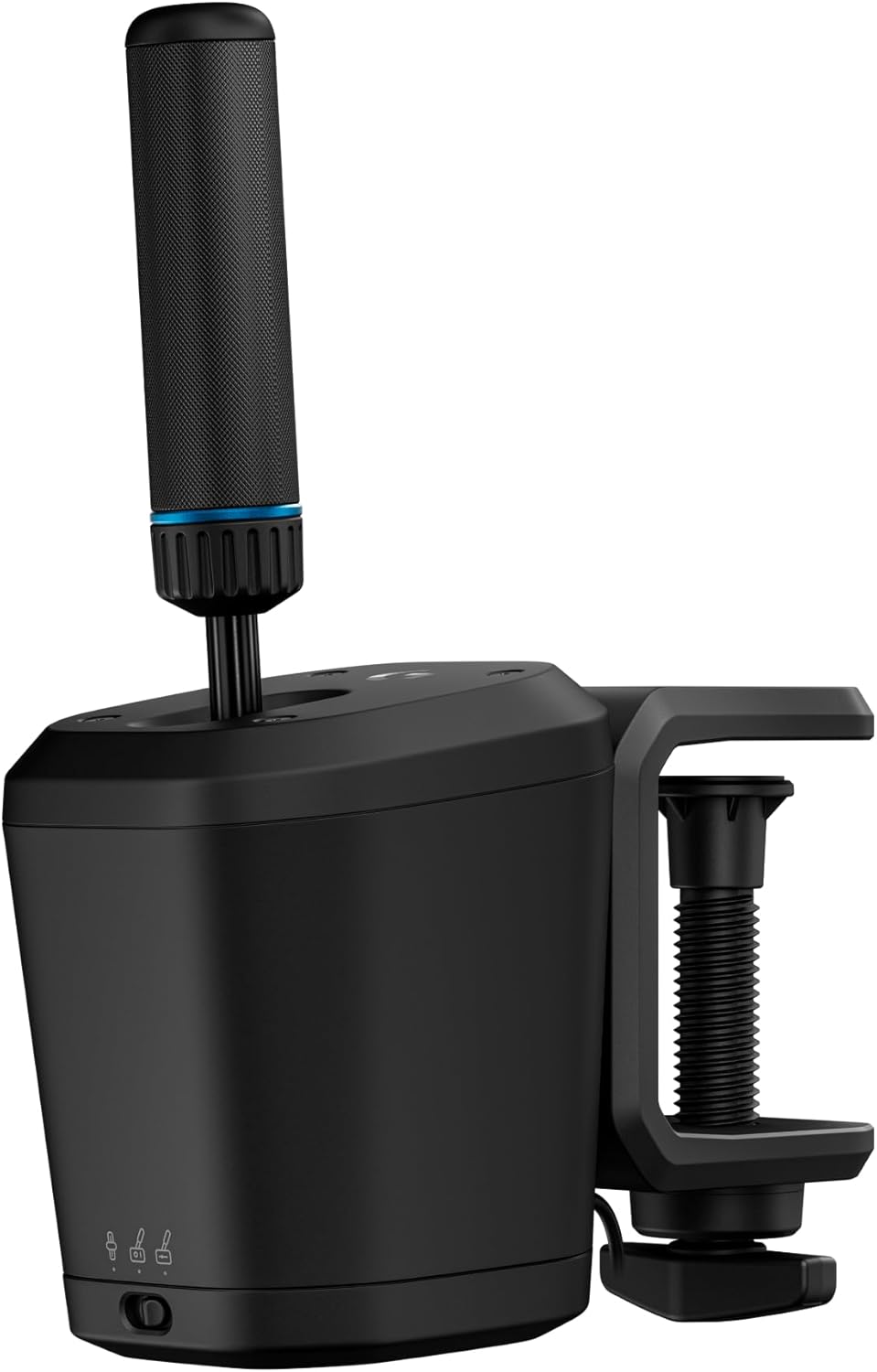 Logitech G RS Shifter and Handbrake With Easy Mode-Switching, Height-Adjustable Handle, and Table Clamp, for G and PRO Series Wheels, PS, Xbox, and PC Racing Units - Black