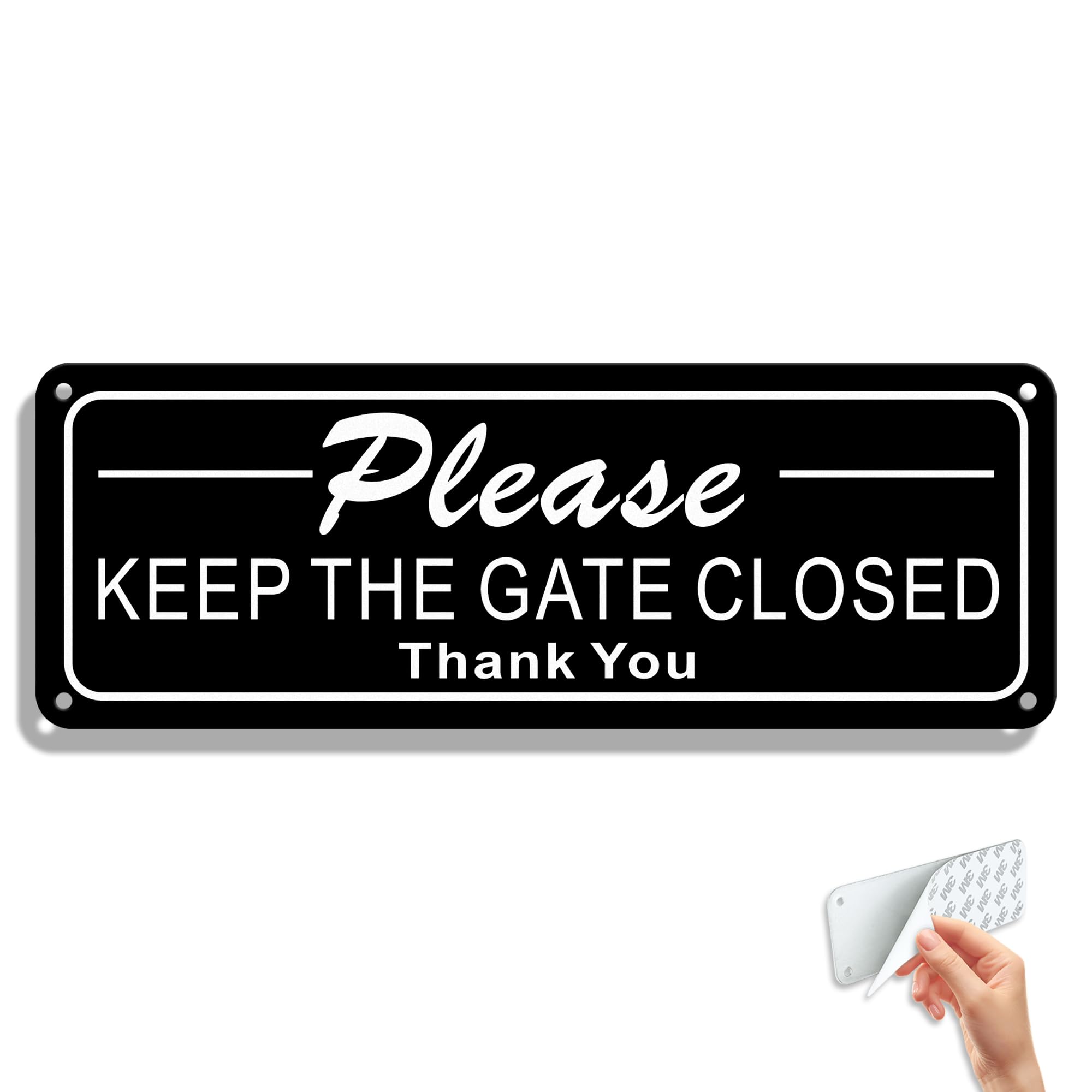 TAKULA Pre-drilled CCTV Sign - 15 * 15cm Aluminium Brushed Metal Sign - 24 HR Outdoor Waterproof, UV Resistant, Durable | Pack of 1