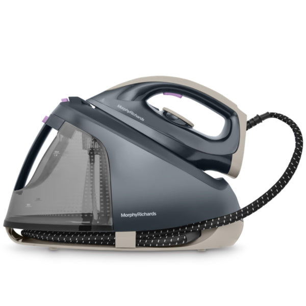 Morphy Richards EasySteam Steam Generator Iron, 120g Steam Boost, 70g Steam Output, 6 Bar Pressure, ECO Mode, Detachable 1.8L Water Tank, Anti Scale,
