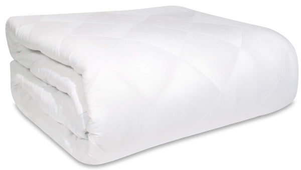 GlamHaus Super King Size Electric Blanket Dual Control - Fitted Mattress Fitted Bed Under Cover With Elasticated Skirt - Premium White Diamond Quilted