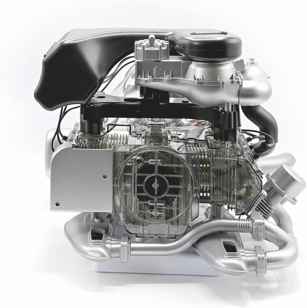 Porsche 911 Turbomotor: Bauen Sie Ihr eigenes 6-Zylinder-Motormodell