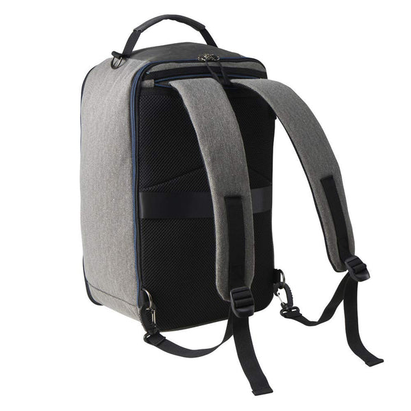 Cabin Max Manhattan 20L Underseat Backpack - 40x20x25 for Ryanair Cabin Bag with Padded Tech Pocket, Lockable Compartment & Versatile Straps - Stylish Travel Companion for Airlines