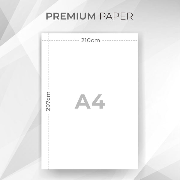 Multi-Purpose A4 Printer Paper, White, 80gsm, 500 Sheets – Compatible A4 Paper with Inkjet, Laser Printers & Copiers, Perfect for Home & Office Use (500 Sheets)