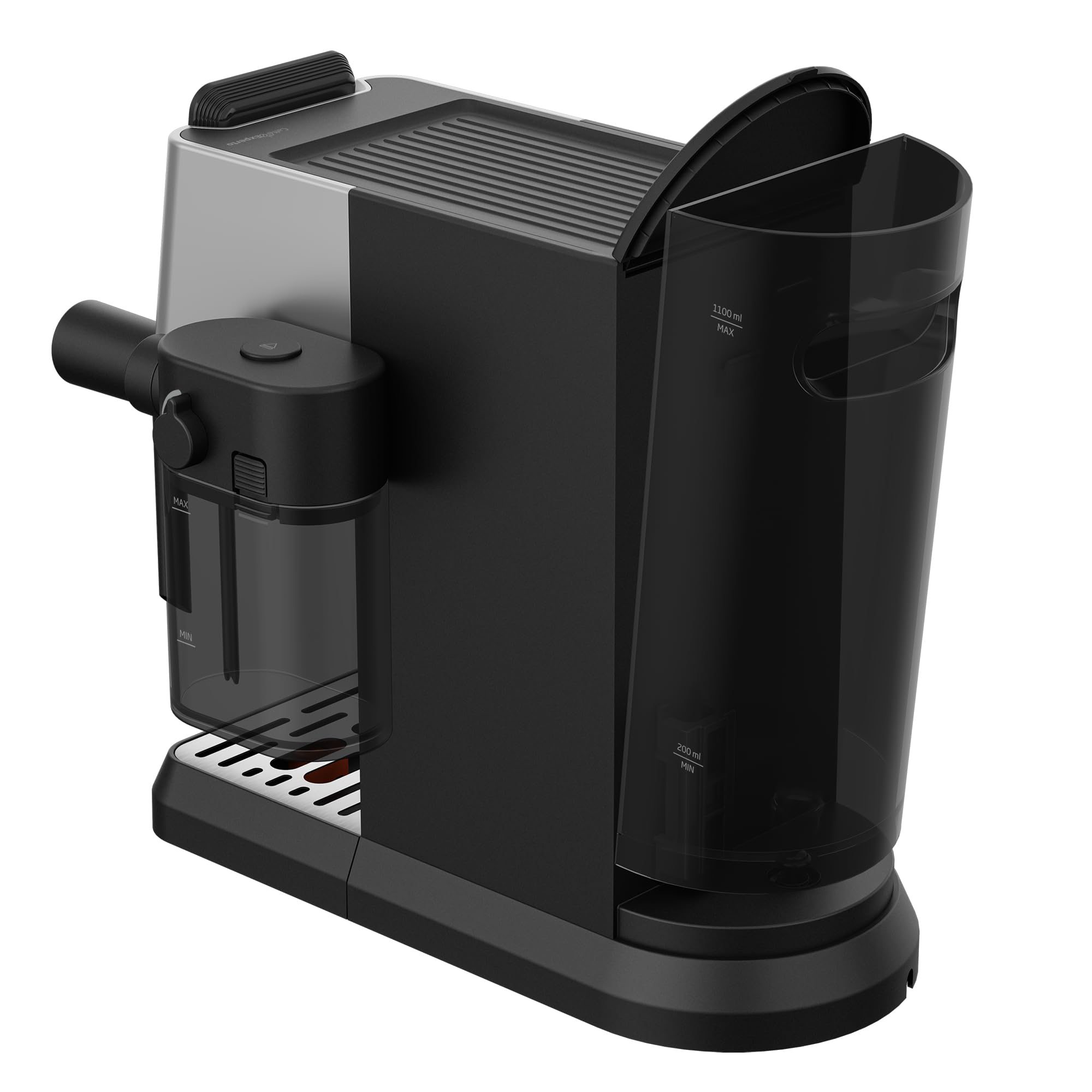 Beko CaffeExpertoTM CEP5304X Semi Automatic Espresso machine | Colour Touch Display | Integrated Milk Jug | Dual Nozzle | 15 Bar pressure | Silver | Easy cleaning