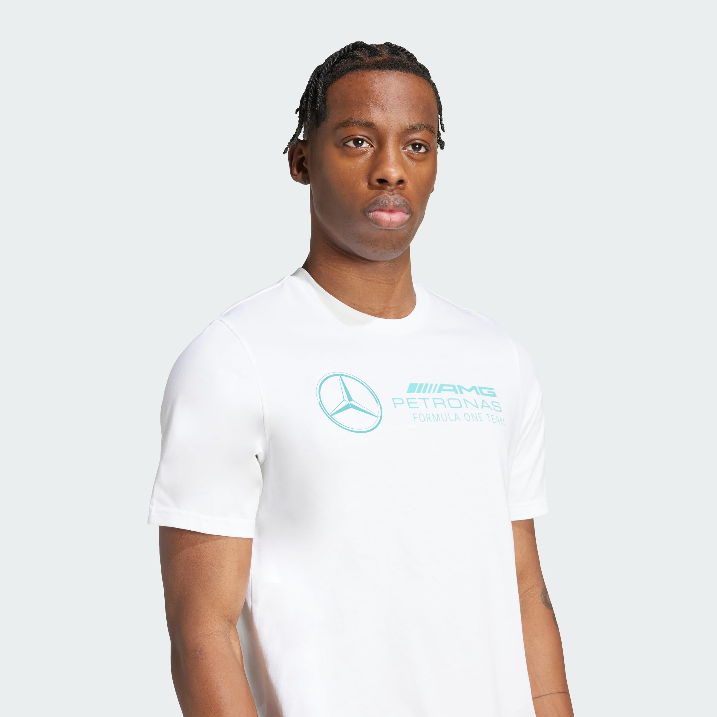 adidas Men's Mercedes - Amg Petronas Formula One Team DNA Graphic Tee Men T-Shirt