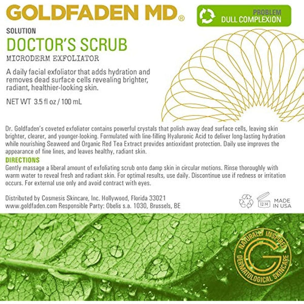 GOLDFADEN MD Doctor Face Scrub 4ml