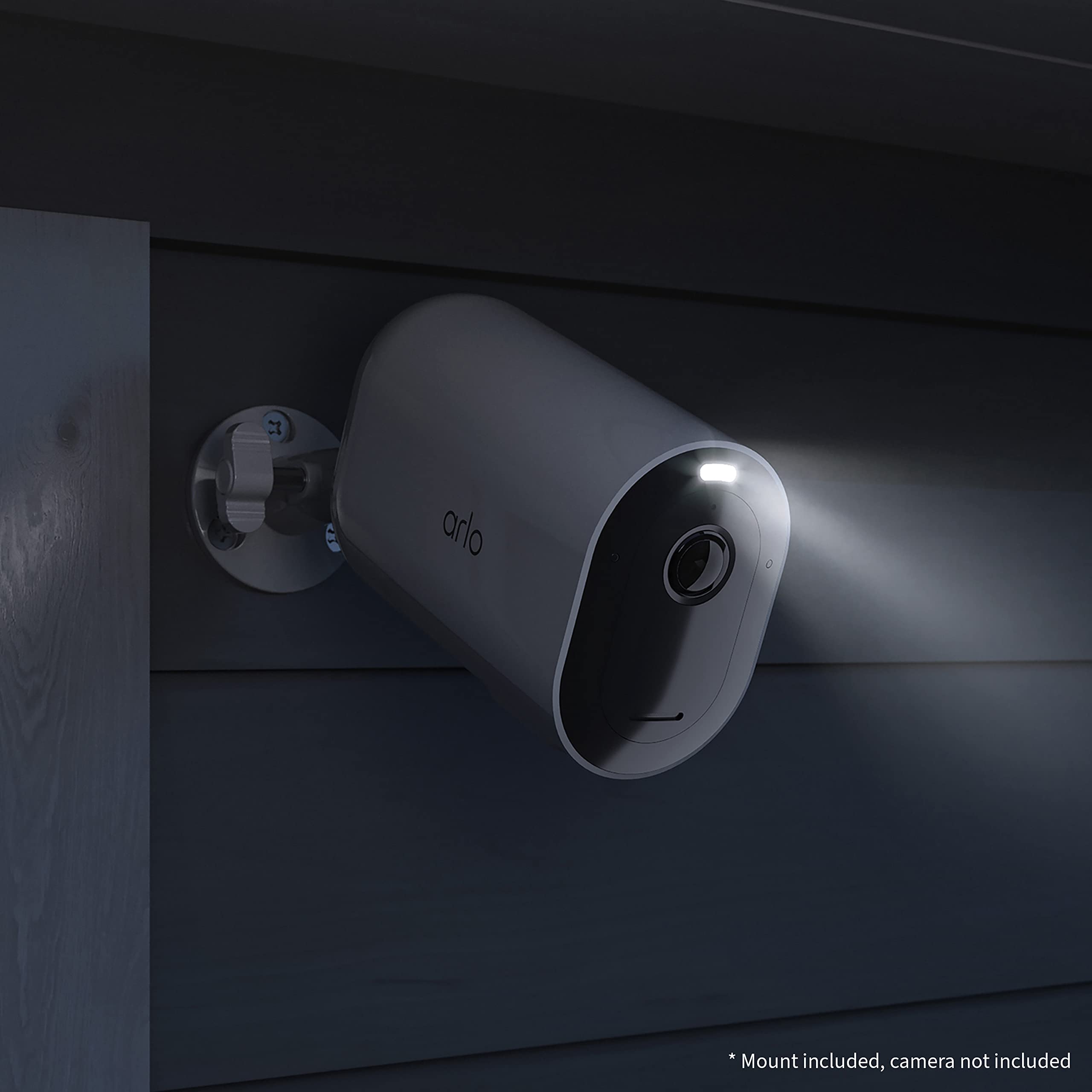 Arlo Ultra 2 Security Camera Outdoor, 4K UHD, Wireless CCTV, 6-Month Battery, Colour Night Vision, Weatherproof, Bright Spotlight, 2-Way Audio, 2 Cam Kit, Arlo Secure Trial Included, Black