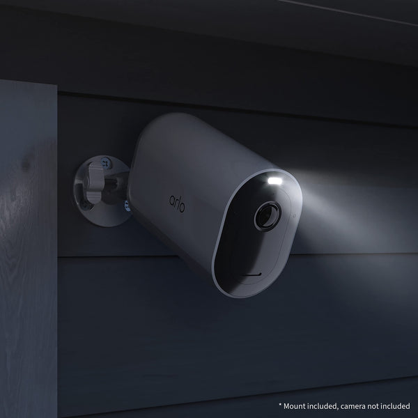 Arlo Ultra 2 Security Camera Outdoor, 4K UHD, Wireless CCTV, 6-Month Battery, Colour Night Vision, Weatherproof, Bright Spotlight, 2-Way Audio, 2 Cam Kit, Arlo Secure Trial Included, Black