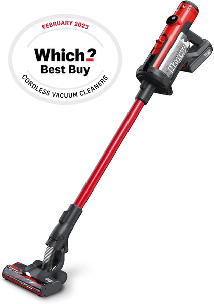 Henry Quick Hen.100, Cordless Stick Vacuum, Red, 300 W, 1 Liter