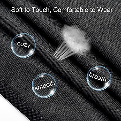 2 Pcs Women Cute Apron, Ladies Black Aprons With 2 Pockets, Waterproof Kitchen Aprons for Women, Chef Apron for Cooking Baking Gardening, Premium Aprons As Gifts for Mom Wife Girlfriend Grandma